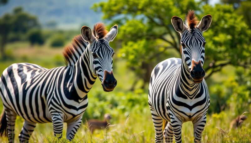 zebra trava